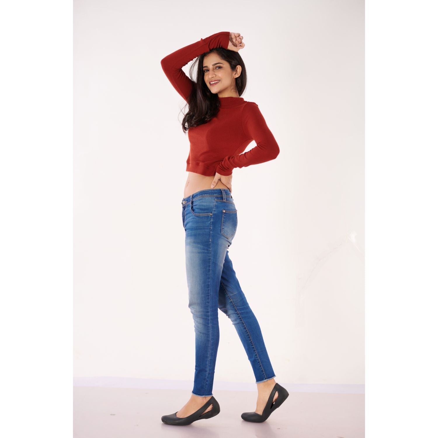 Full Sleeves Blouses - Rust - Blouse featured