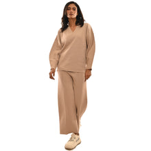 Load image into Gallery viewer, Easy Elegance Co-ord Set coords Beige featured