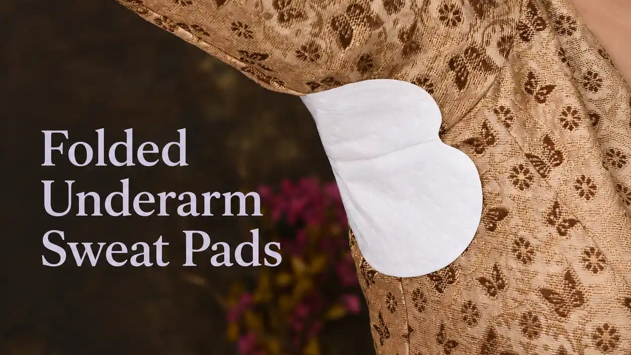 Folded Underarm Sweat Pads featured