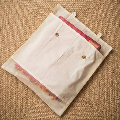 Saree Cover with Separate Blouse Chamber featured