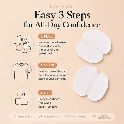 Folded Underarm Sweat Pads featured