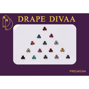 Festive Glam: 7-Piece Bindi Value Pack Bindis