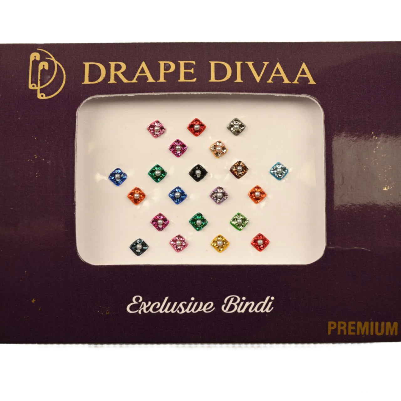 Buy Latest Design Stone Bindi - DD-R1-830B | Drape Divaa