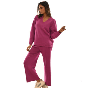 Easy Elegance Co-ord Set coords Hot Pink featured