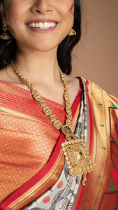 Abstract Banarasi Silk Saree Saree