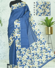 Load image into Gallery viewer, Khushboo: Lily Weave Tussar Silk Saree Saree