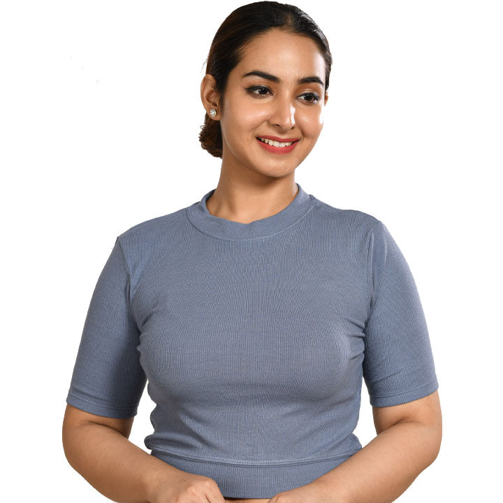 Hosiery Blouses - Brilliant Blue - Blouse featured