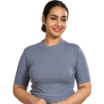 Hosiery Blouses - Brilliant Blue - Blouse featured