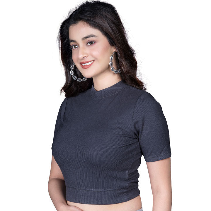 Hosiery Blouses - Clay Grey - Blouse featured