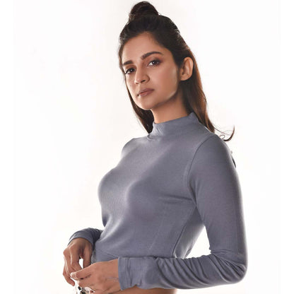 Full Sleeves Blouses - Brilliant Blue - Blouse featured