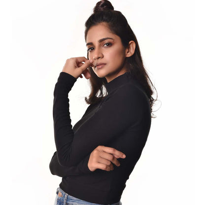 Full Sleeves Blouses - Black - Blouse featured