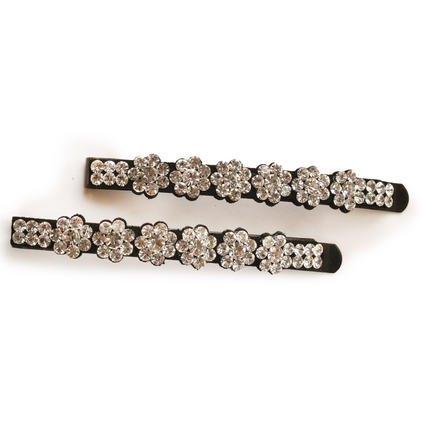 Studded Hair Clip 103 White Hair Accessories