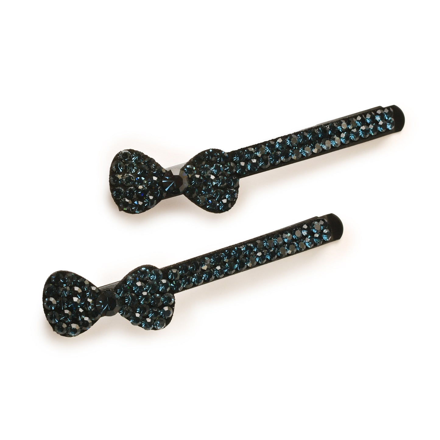 Studded Hair Clip 104 Blue Hair Accessories