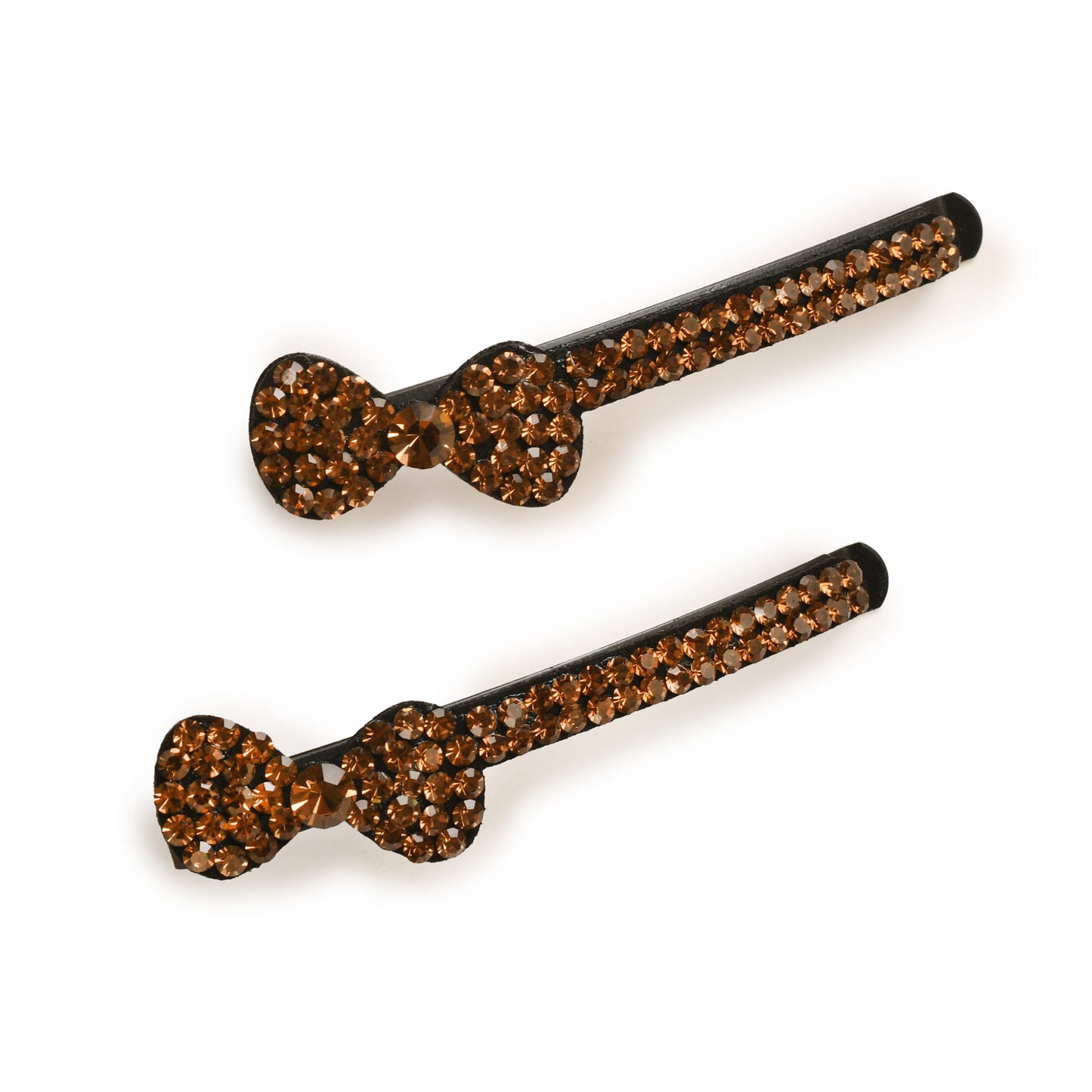 Studded Hair Clip 104 Yellow Hair Accessories