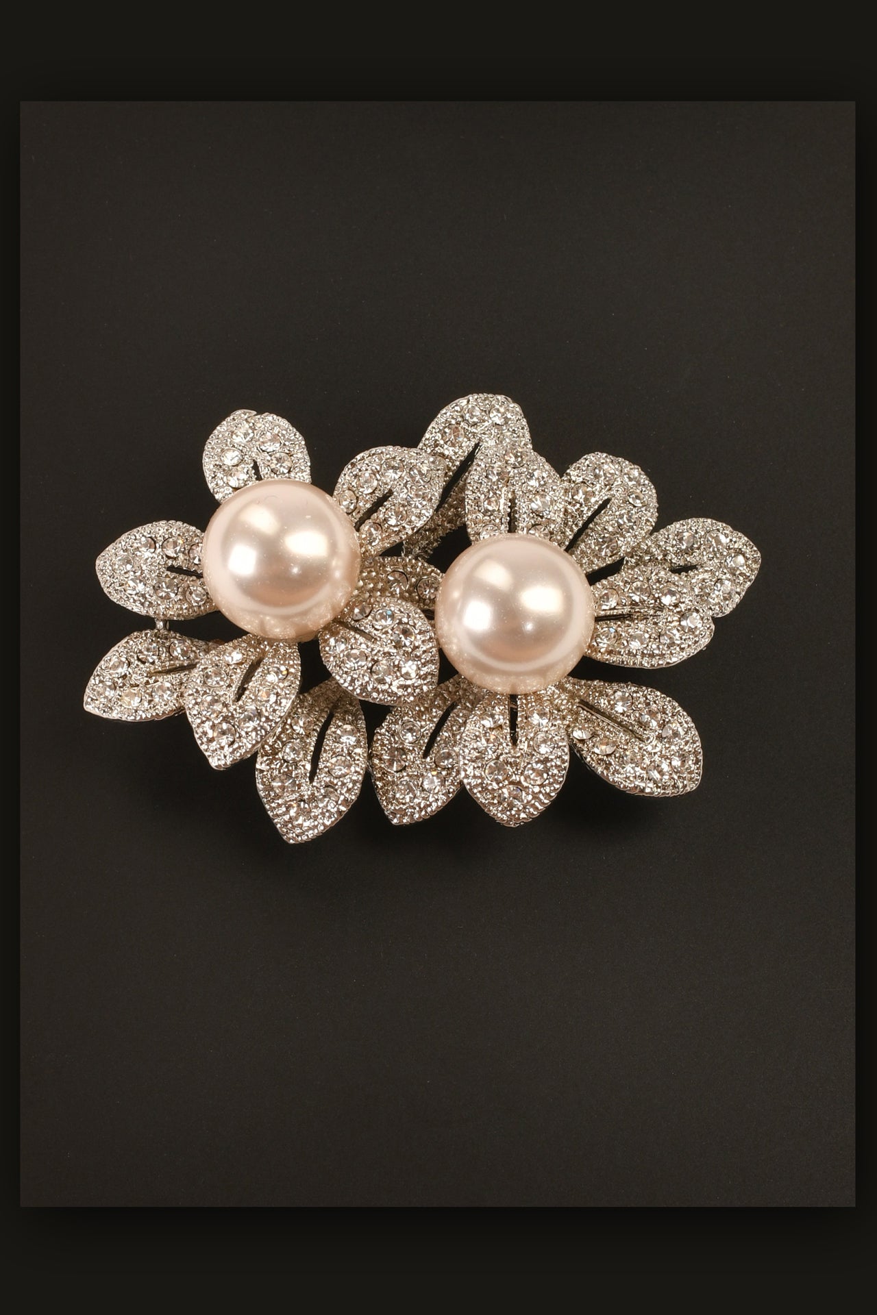 Blooming Flowers Pair Brooch Brooch
