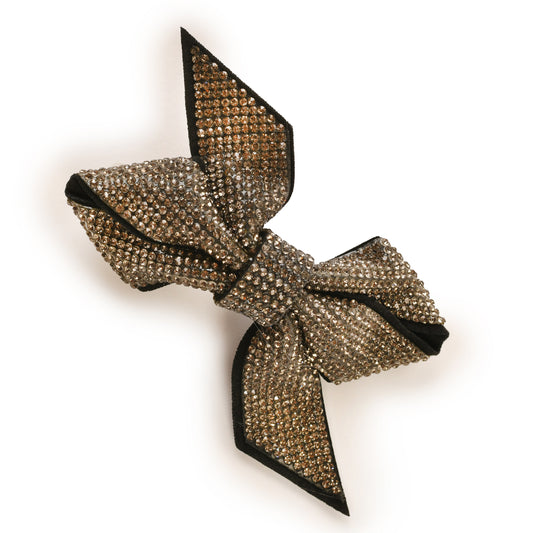 Bow Hair Clip 110 Black Hair Accessories