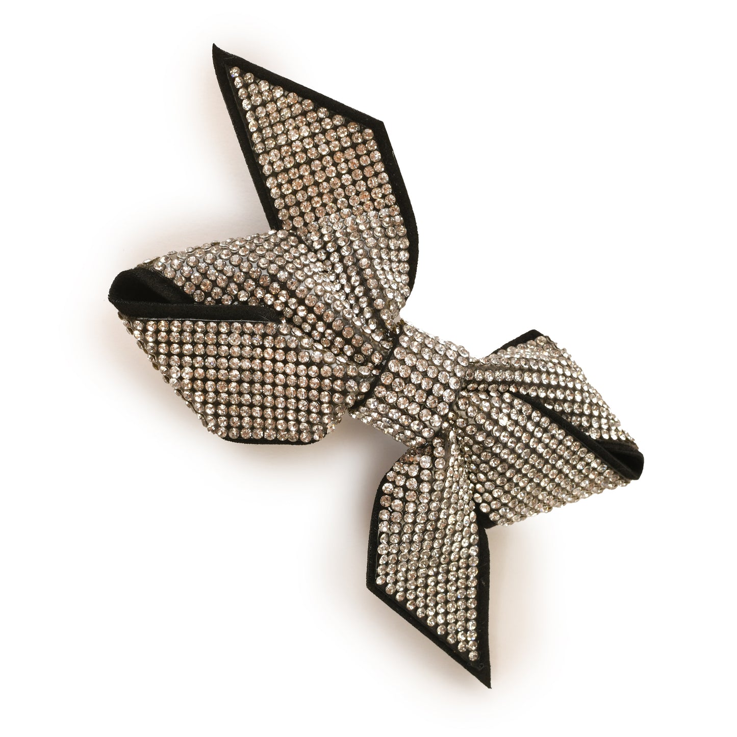 Bow Hair Clip 110 White Hair Accessories