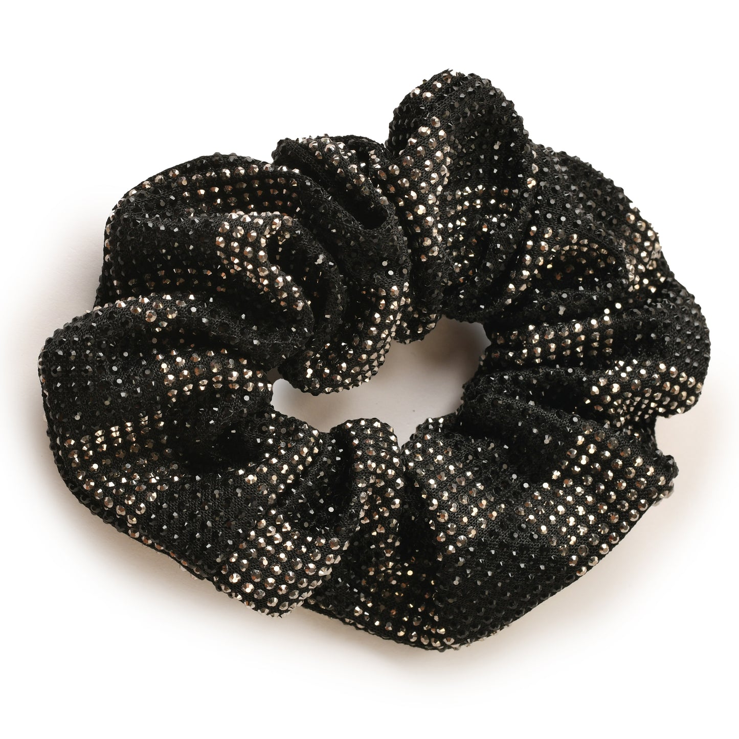 Studded Hair Tie Dark Black Hair Accessories