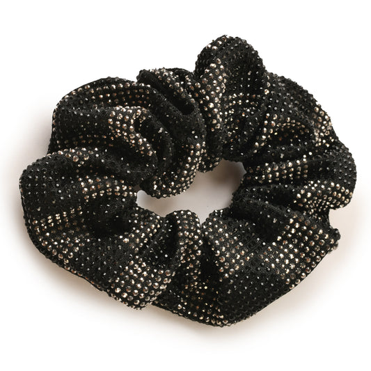 Studded Hair Tie Dark Black Hair Accessories