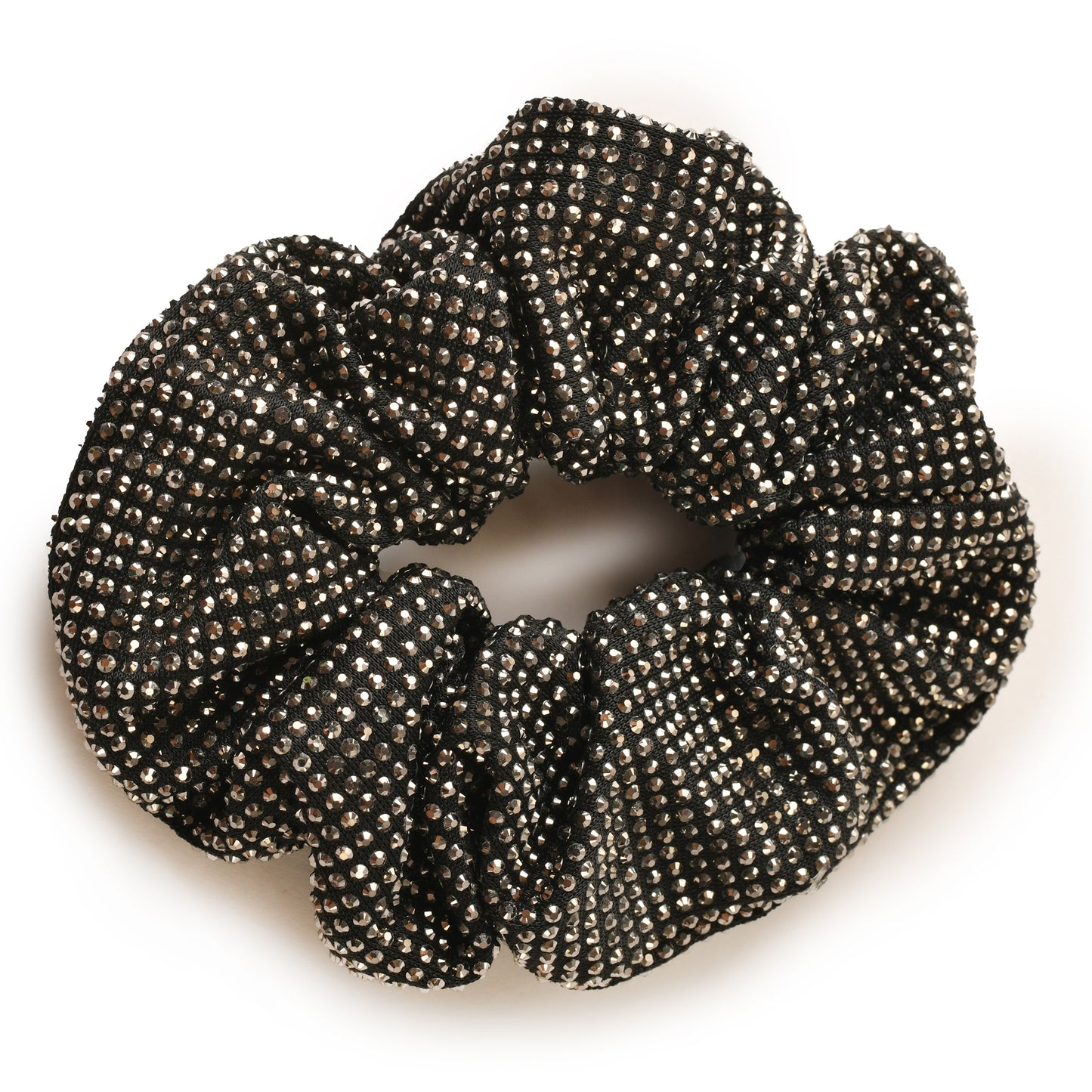 Studded Hair Tie Medium Black Hair Accessories