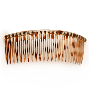 Hair Comb Brown Leopard Print Hair Accessories