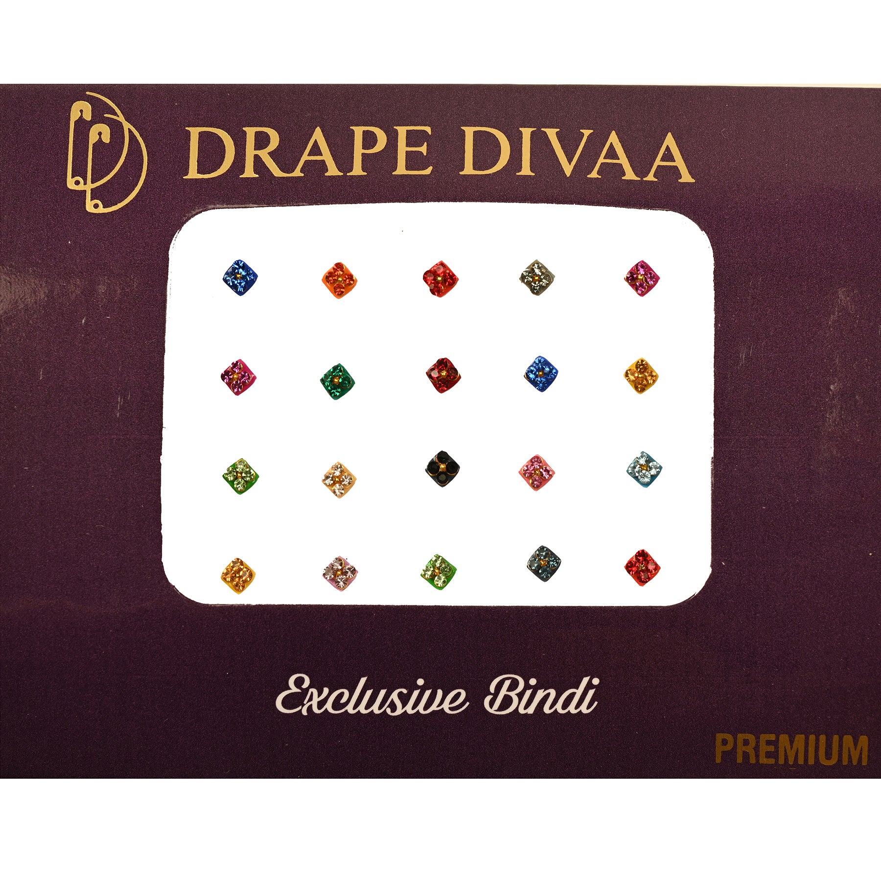 Buy Latest Design Stone Bindi - DD-R1-844 | Drape Divaa