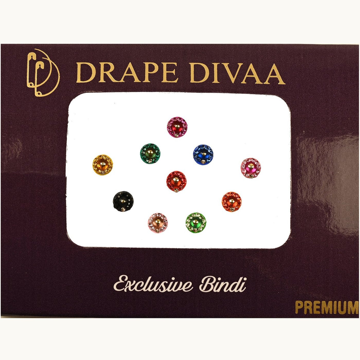 Buy Latest Design Stone Bindi - DD-TI-1180 | Drape Divaa
