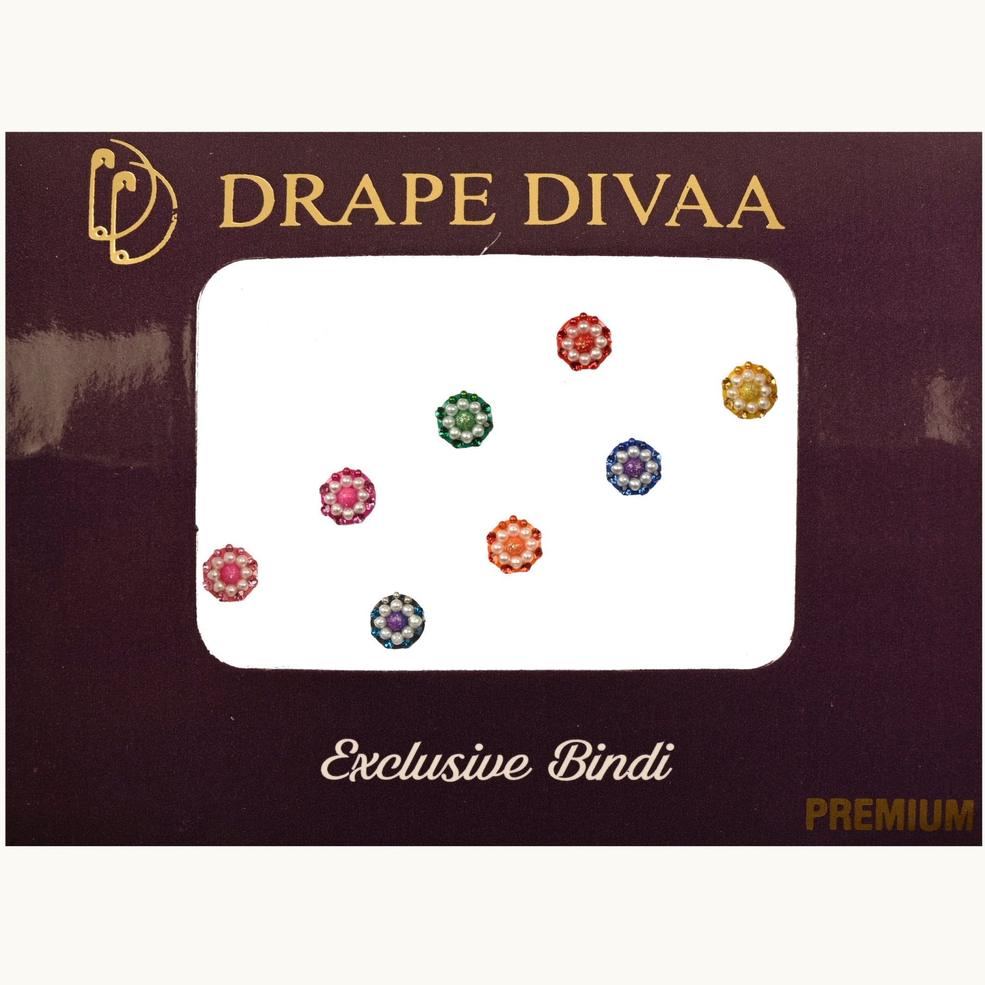 Buy Latest Design Stone Bindi - DD-TI-1200 | Drape Divaa