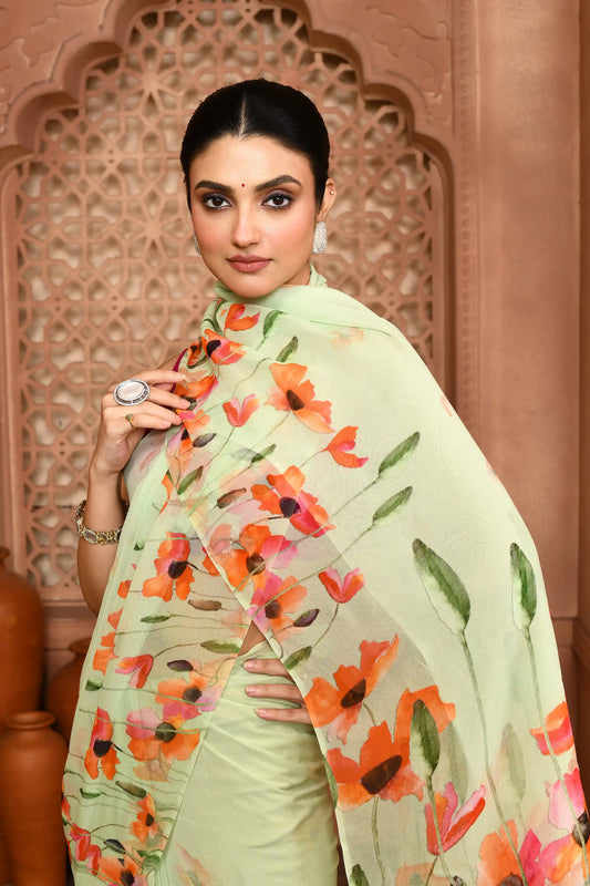 Vasanta Veil Chinnon Saree featured