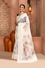 Load image into Gallery viewer, Bloom Doria Kota Saree Saree Mustard Yellow featured