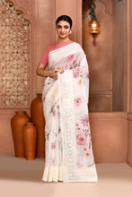Load image into Gallery viewer, Bloom Doria Kota Saree Dusty Pink Saree featured