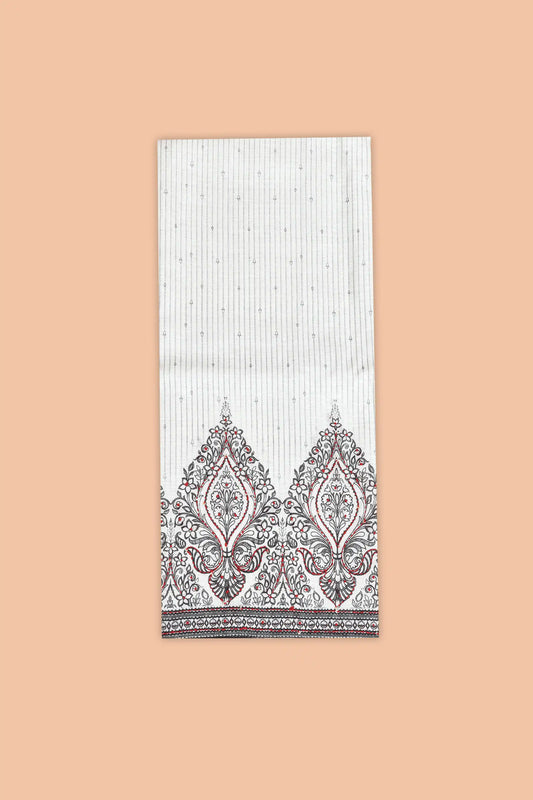 Royal Medallion Kantha Tussar Kurti featured