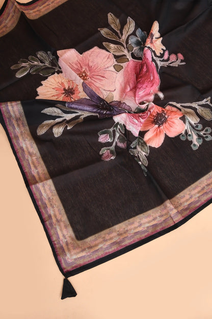 Botanical Bloom Chanderi Kurti Set Kurti Set featured