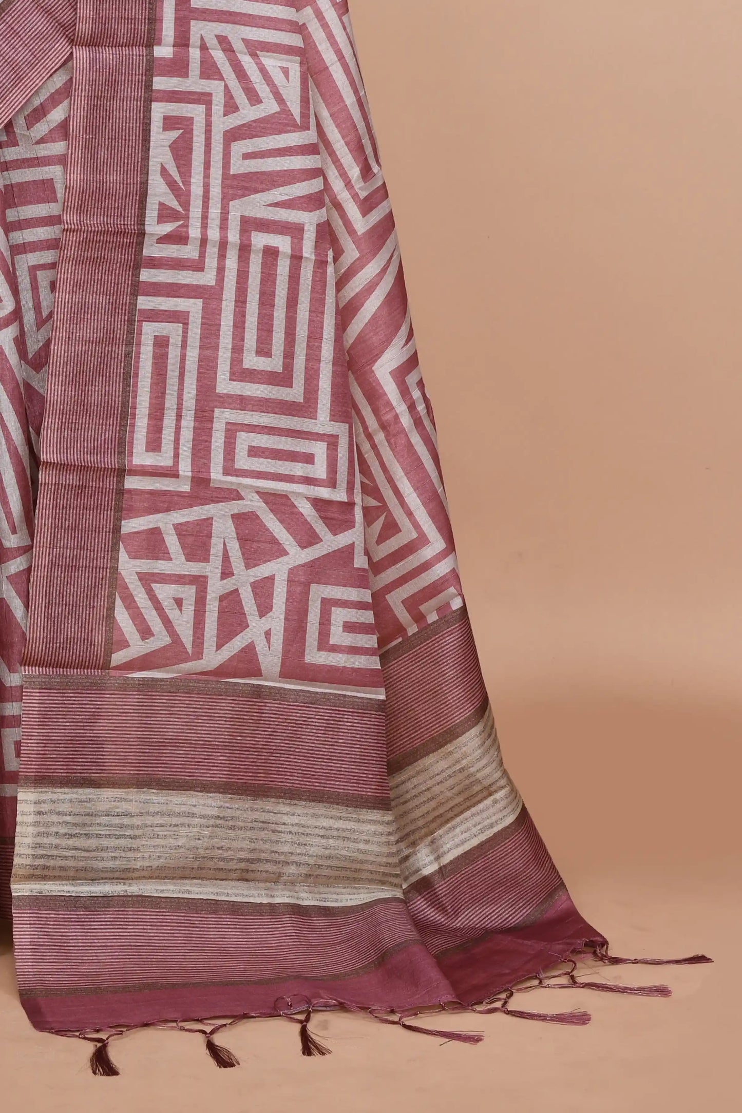 Ojasvi Rose Pink Saree featured