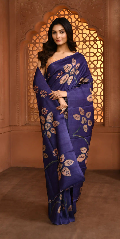 Royal Neelam Saree remove