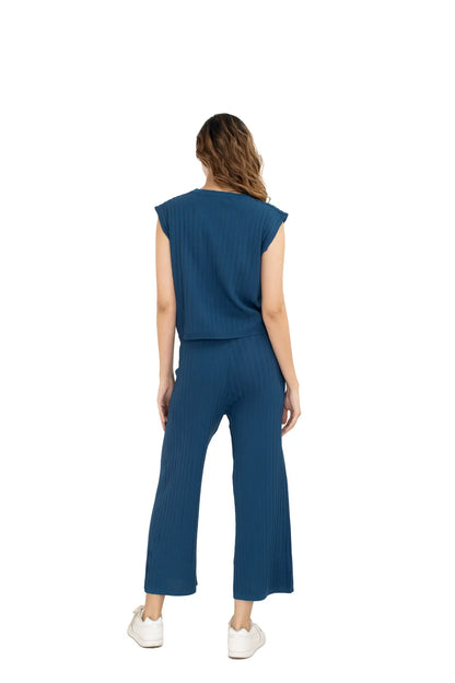 Work to Weekend in DD Ultimate Loungewear Azure Blue Lounge wear featured
