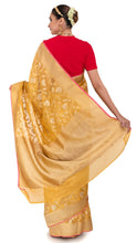 Load image into Gallery viewer, Regal Golden Weave Tissue Kota Saree Saree
