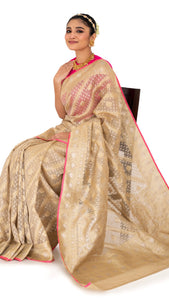 Regal Golden Tissue Kota Saree Saree