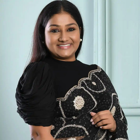 Hosiery Blouses - Mesh Pleated Sleeves - Blouse - black featured