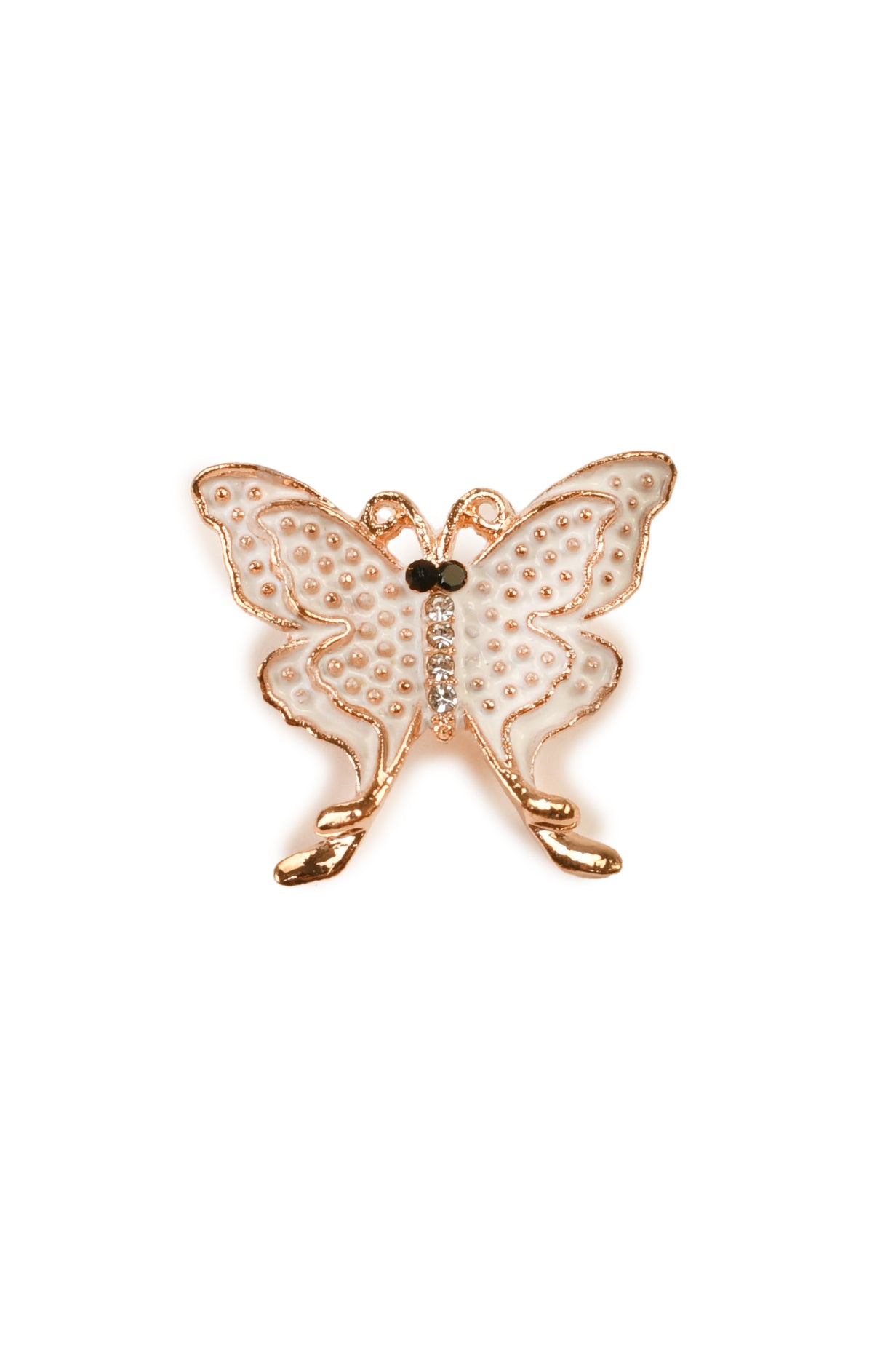 Very Beautiful Butterfly Brooch White Brooch