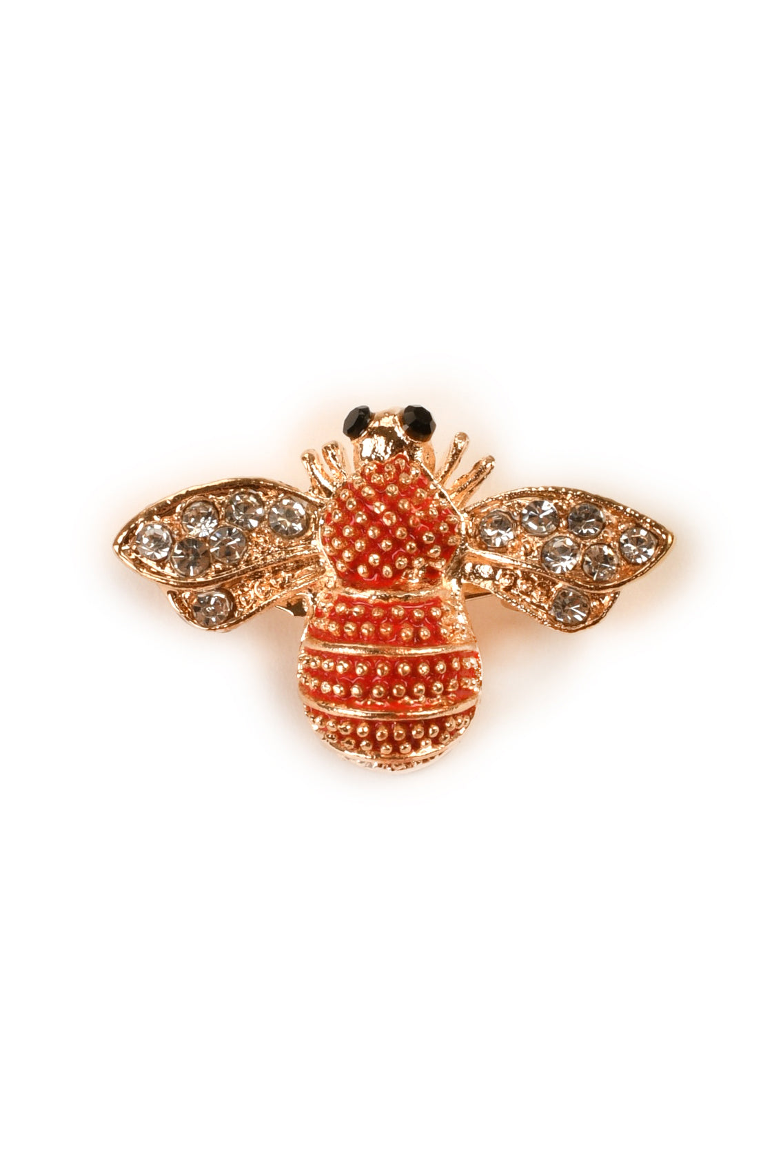 Super Cute Honey Bee Brooch Red Brooch