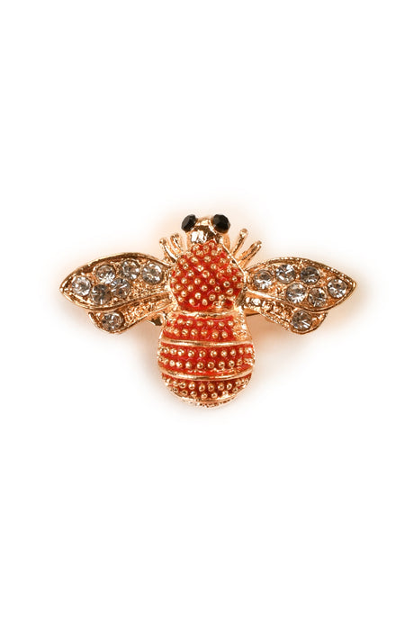 Super Cute Honey Bee Brooch RED Brooch