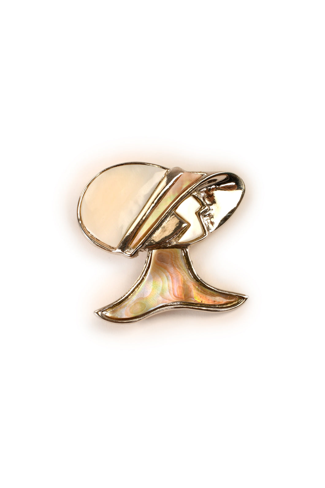 The Elegant Lady Womanhood Brooch C Brooch