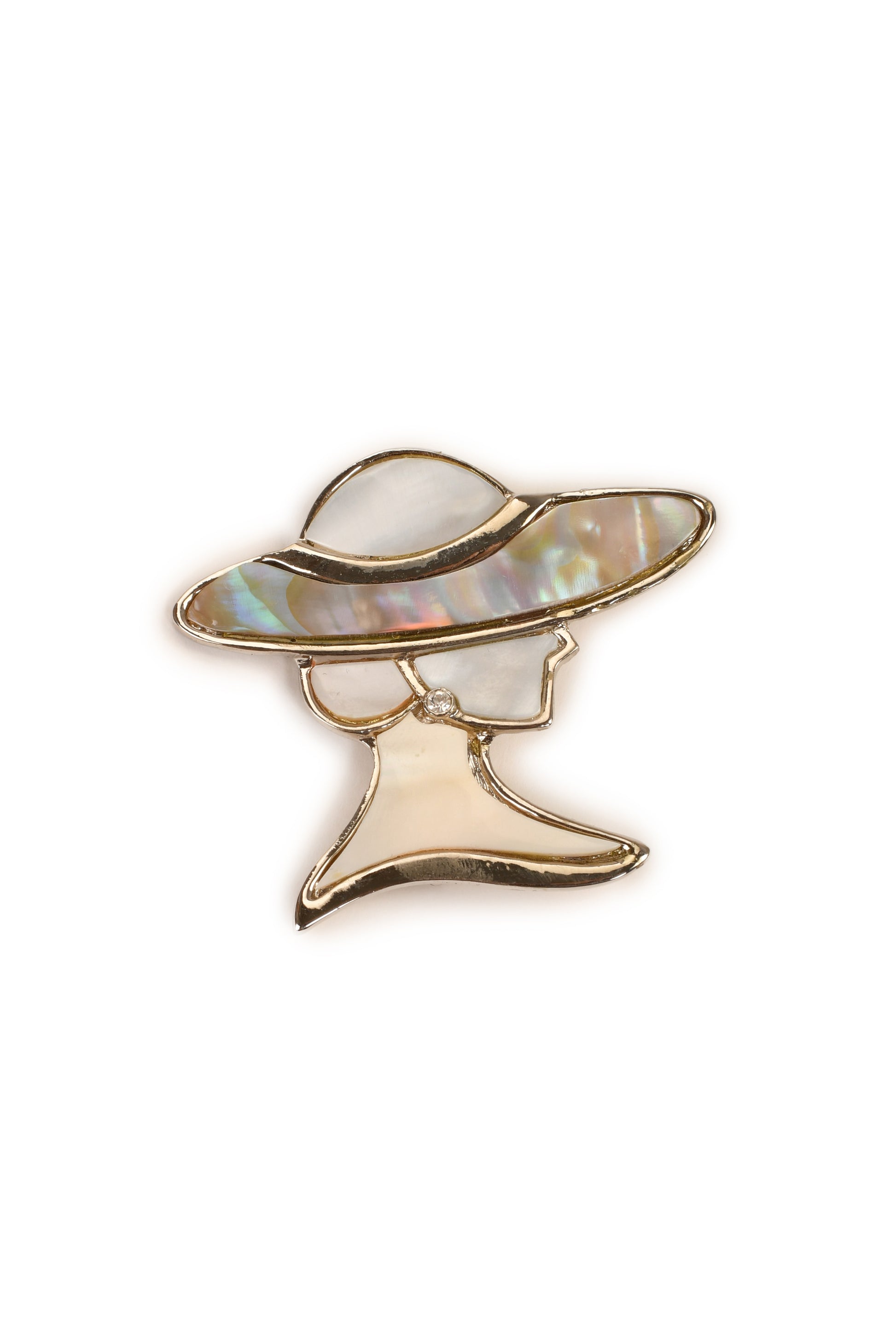 The Elegant Lady Womanhood Brooch A Brooch