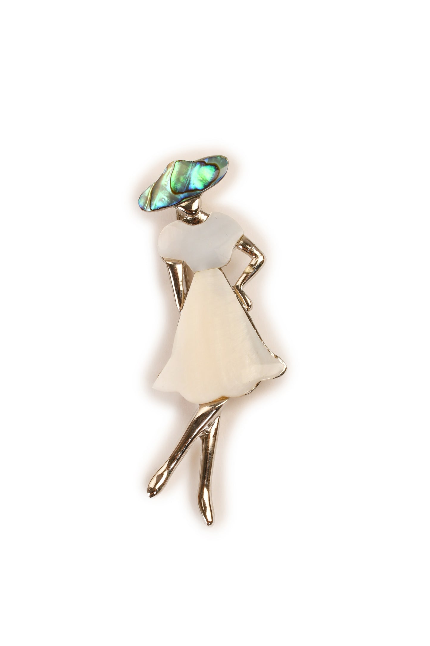 The Elegant Lady Womanhood Brooch E Brooch
