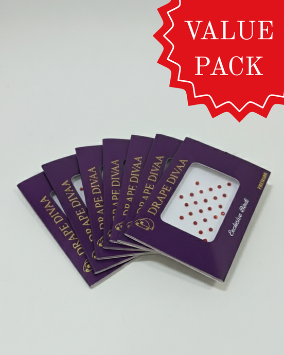 Everyday Essentials: 7-Piece Bindi Value Pack Bindis