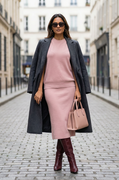 Dressed to Kill Light Pink lounge wear featured