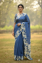 Load image into Gallery viewer, Khushboo: Lily Weave Tussar Silk Saree Saree