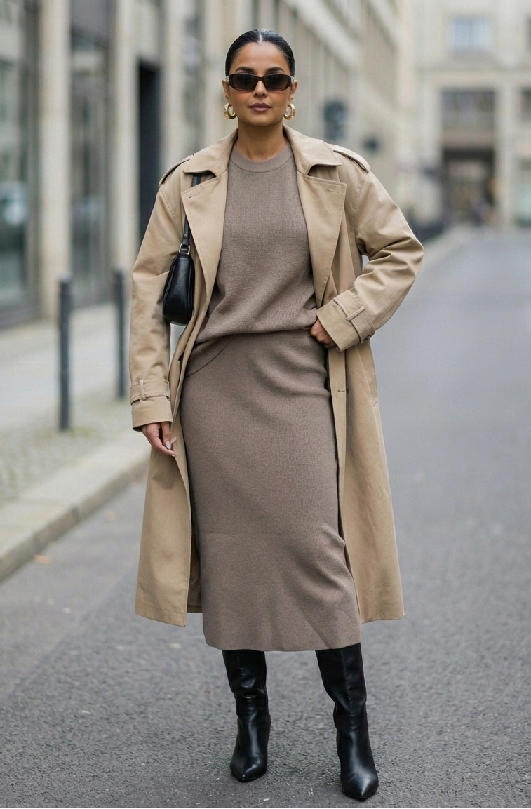 Dressed to Kill Light Brown lounge wear featured