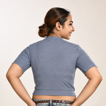 Hosiery Blouses - Brilliant Blue - Blouse featured